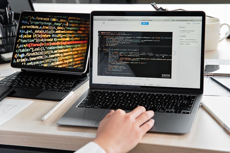 AI receptionist software pricing comparison on a laptop screen