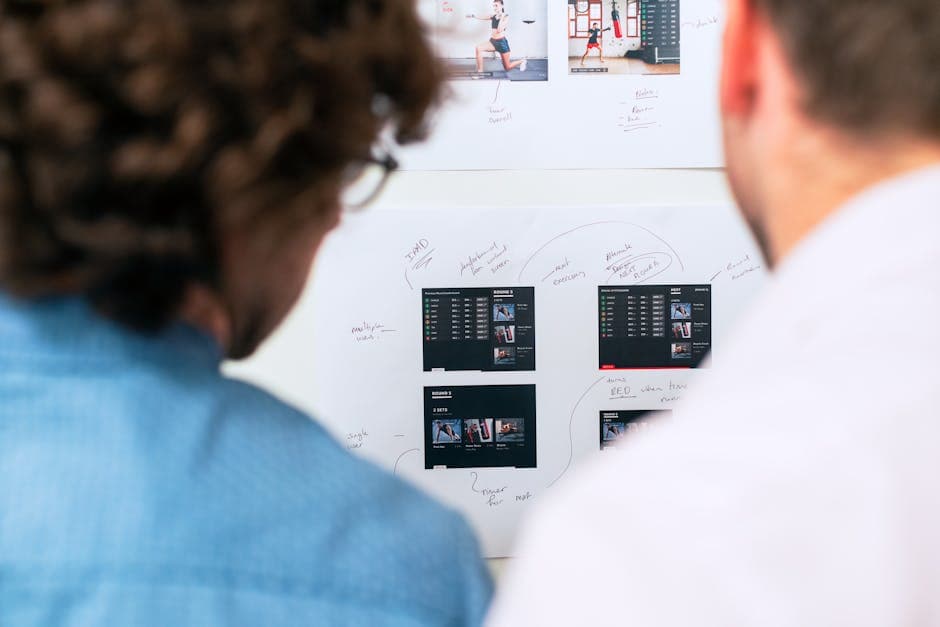 Software development team planning an AI agent workflow build